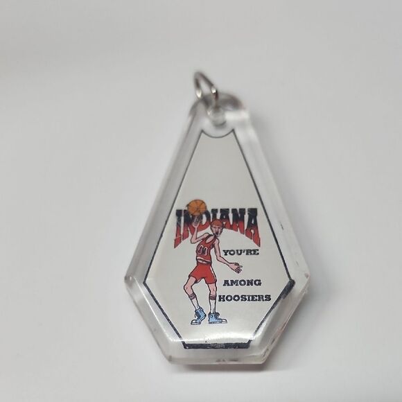 Indiana Hoosiers Basketball Pendant - Picture 1 of 4